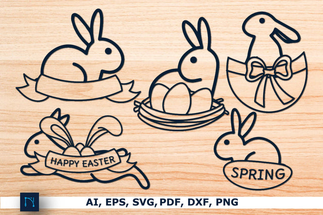 laser cut easter element SVG Bundle SVG MD JOYNAL ABDIN 