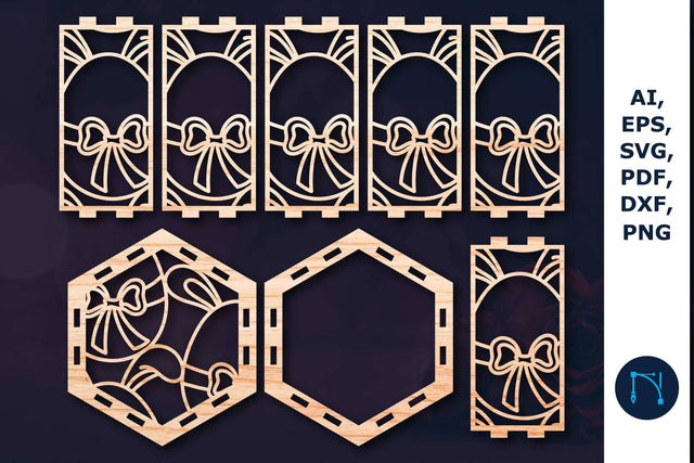 Laser cut Easter Lantern SVG Template SVG MD JOYNAL ABDIN 