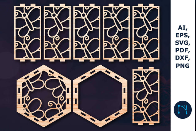 Laser cut Easter Lantern SVG Template SVG MD JOYNAL ABDIN 