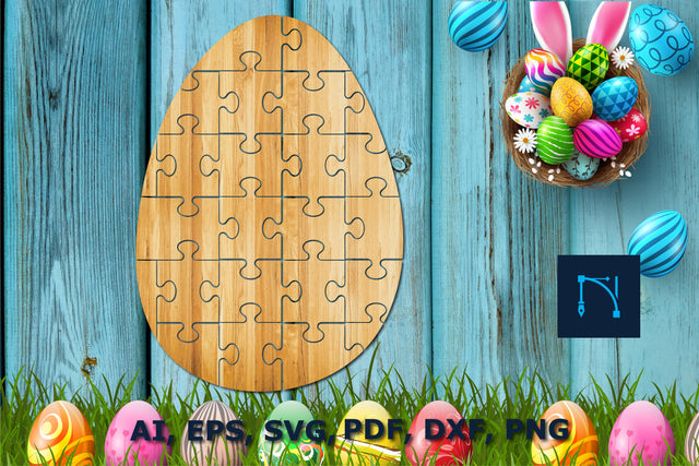 laser cut egg puzzle SVG MD JOYNAL ABDIN 