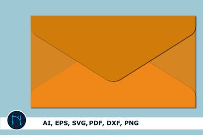 laser cut envelope template cut file SVG MD JOYNAL ABDIN 