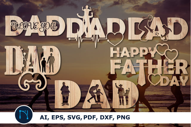 laser cut father day svg decor bundle SVG MD JOYNAL ABDIN 