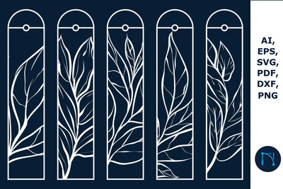 laser cut floral bookmark SVG Bundle SVG MD JOYNAL ABDIN 