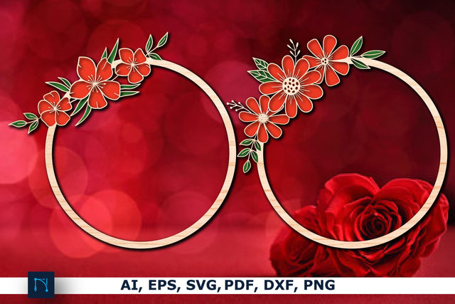 laser cut floral photo frame SVG Bundle SVG MD JOYNAL ABDIN 