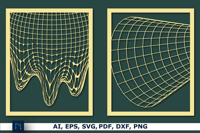 Laser Cut Geometry Decor SVG Bundle SVG MD JOYNAL ABDIN 
