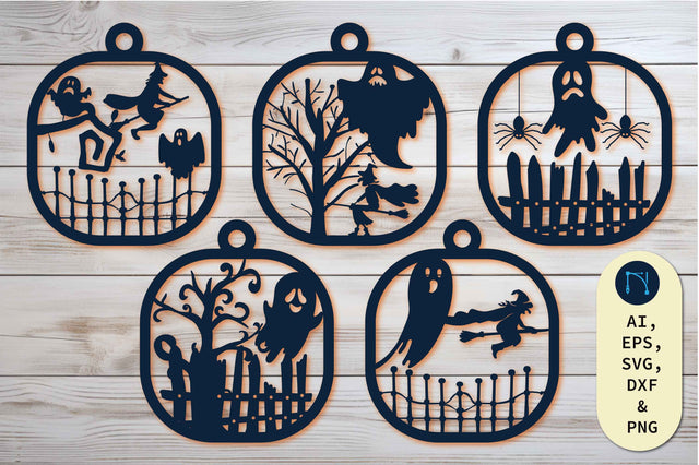 Laser Cut Halloween Decor SVG Bundle SVG MD JOYNAL ABDIN 