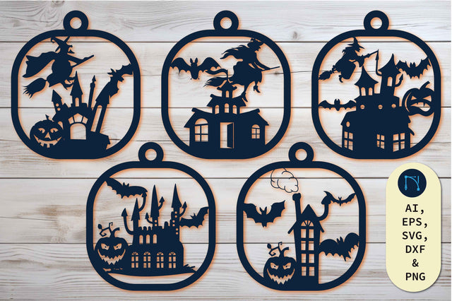 Laser Cut Halloween Decor SVG Bundle SVG MD JOYNAL ABDIN 