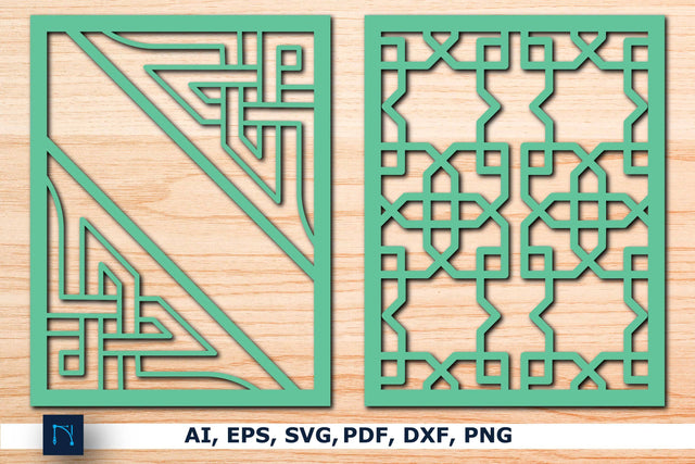 laser cut Islamic wall decor SVG Bundle SVG MD JOYNAL ABDIN 