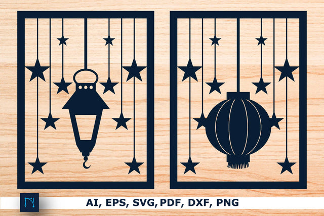 laser cut Islamic wall decor SVG Bundle SVG MD JOYNAL ABDIN 