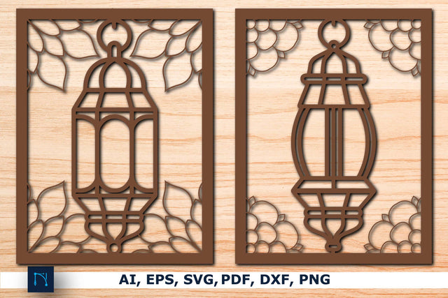 laser cut Islamic wall decor SVG Bundle SVG MD JOYNAL ABDIN 