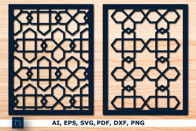 laser cut Islamic wall decor SVG Bundle SVG MD JOYNAL ABDIN 
