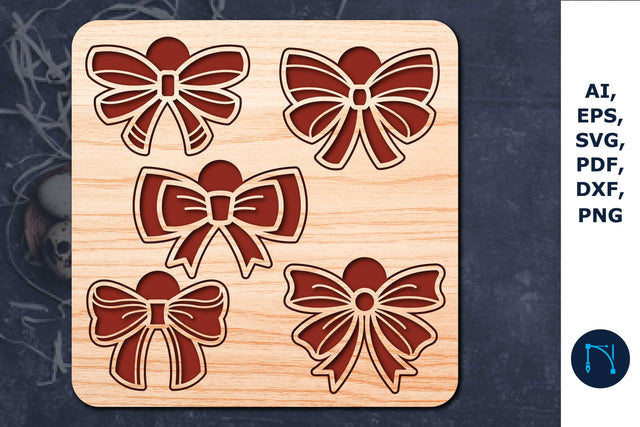 laser cut Kid’s Bow Puzzle SVG SVG MD JOYNAL ABDIN 