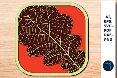 laser cut layer autumn SVG wall decor SVG MD JOYNAL ABDIN 