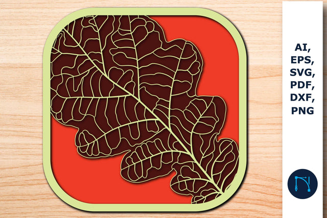 laser cut layer autumn SVG wall decor SVG MD JOYNAL ABDIN 