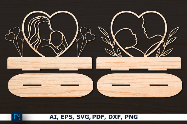 laser cut Mother’s Day Decor SVG Bundle SVG MD JOYNAL ABDIN 