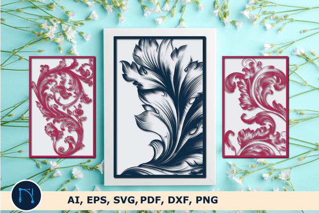 laser cut ornament wall decor SVG bundle SVG MD JOYNAL ABDIN 