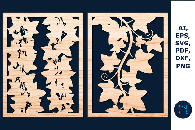 Laser cut Plant Wall Decor SVG Bundle SVG MD JOYNAL ABDIN 