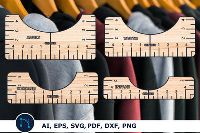 laser cut T-shirt Alignment Tool bundle SVG MD JOYNAL ABDIN 