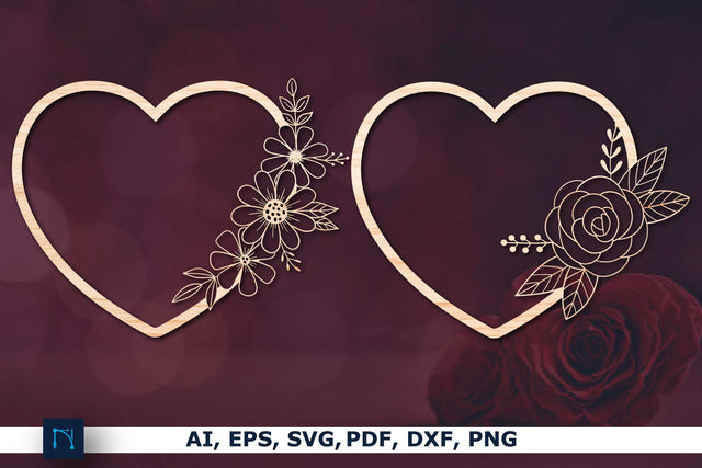 Laser cut Valentine Decor SVG Bundle SVG MD JOYNAL ABDIN 