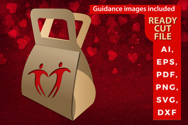 laser cut valentine gift box design svg SVG MD JOYNAL ABDIN 