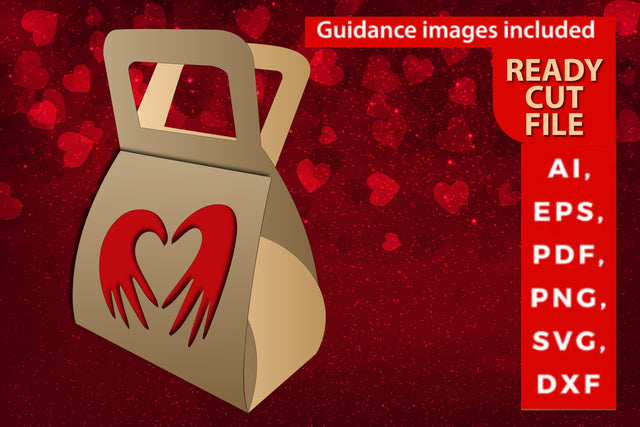 laser cut valentine gift box design svg SVG MD JOYNAL ABDIN 