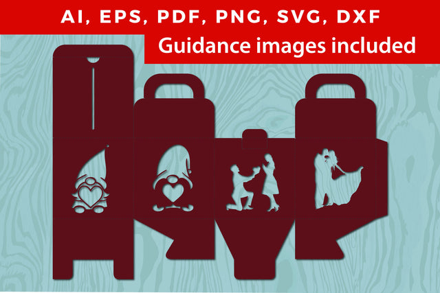 laser cut valentine gift box design svg SVG MD JOYNAL ABDIN 