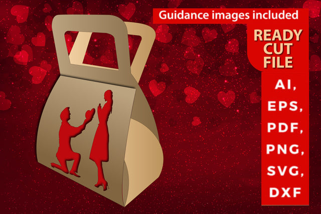 laser cut valentine gift box design svg SVG MD JOYNAL ABDIN 