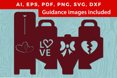 laser cut valentine gift box design svg SVG MD JOYNAL ABDIN 