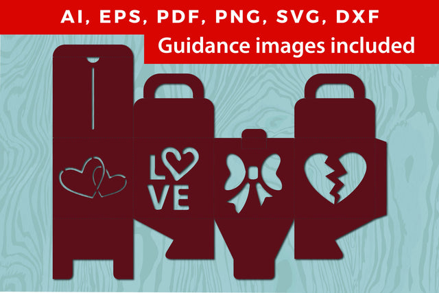 laser cut valentine gift box design svg SVG MD JOYNAL ABDIN 