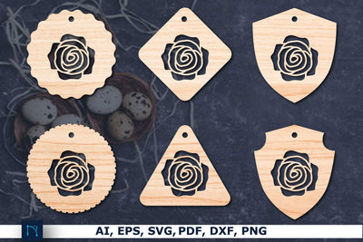Laser cut Valentine Gift Tag SVG bundle SVG MD JOYNAL ABDIN 