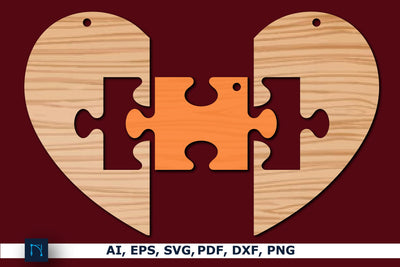 Laser Cut valentine keychain SVG Bundle SVG MD JOYNAL ABDIN 