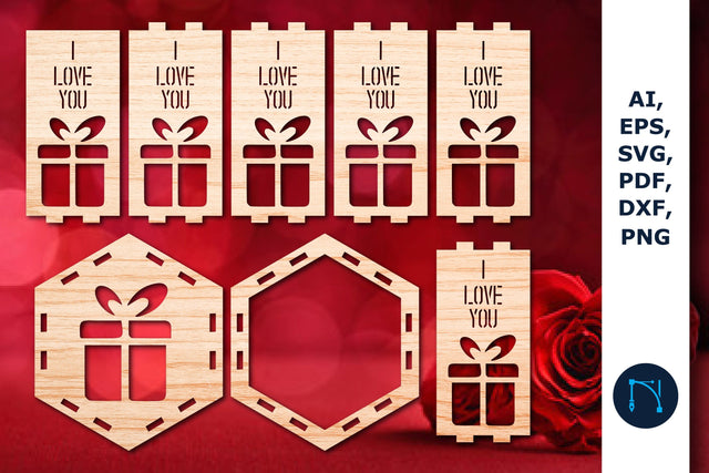 laser cut Valentine lantern SVG Bundle SVG MD JOYNAL ABDIN 