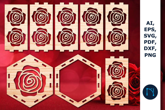 laser cut Valentine lantern SVG Bundle SVG MD JOYNAL ABDIN 