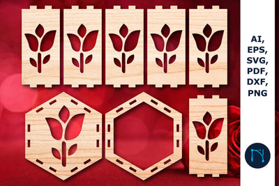 laser cut Valentine lantern SVG Bundle SVG MD JOYNAL ABDIN 