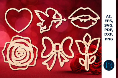 laser cut valentine SVG Decor Bundle SVG MD JOYNAL ABDIN 