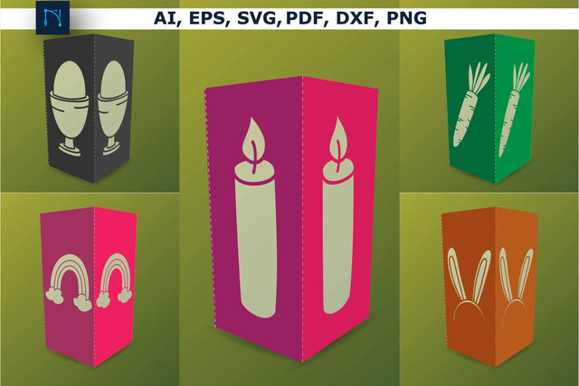 laser cut VEaster lantern SVG Bundle SVG MD JOYNAL ABDIN 