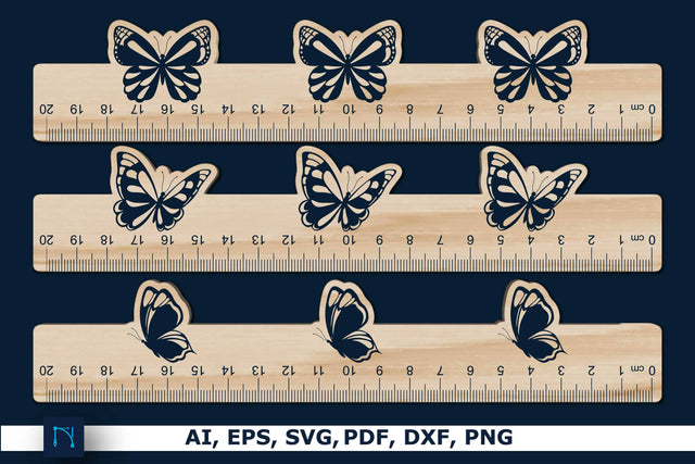 Laser Cut Wooden RULER cm Svg Bundle SVG MD JOYNAL ABDIN 