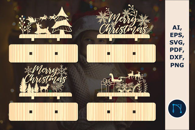 Laser cutting Christmas stand Bundle SVG SVG MD JOYNAL ABDIN 
