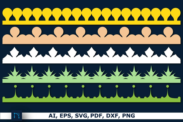 laser lace border die cuts bundle SVG SVG MD JOYNAL ABDIN 