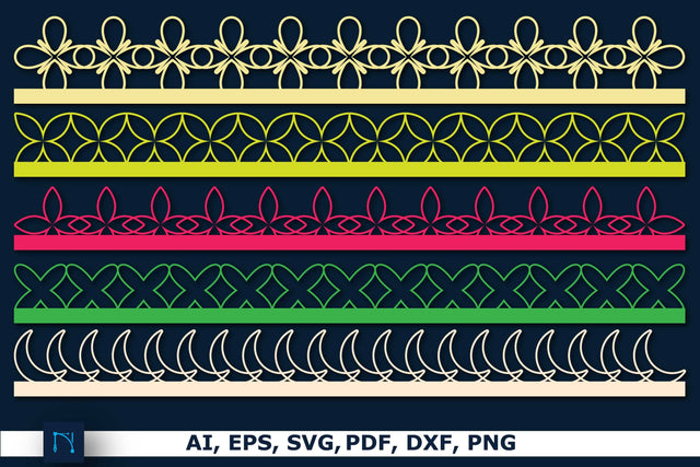laser lace border die cuts bundle SVG SVG MD JOYNAL ABDIN 