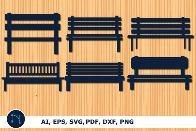 laser/Paper Cut Bench SVG Bundle SVG MD JOYNAL ABDIN 