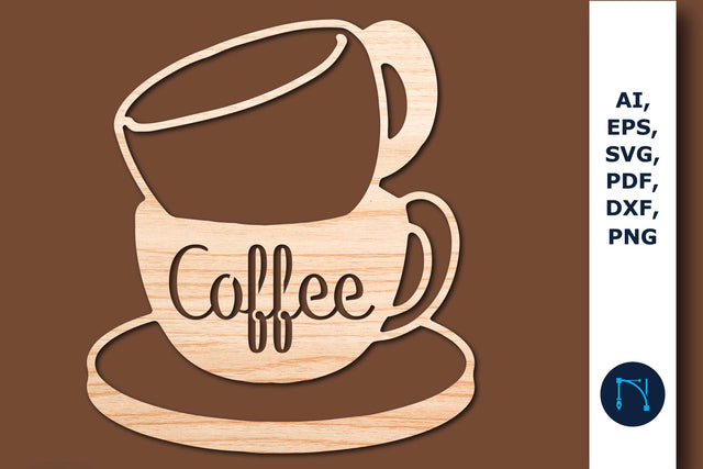 Laser/Paper cut Coffee Decor SVG SVG MD JOYNAL ABDIN 