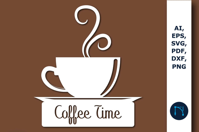 Laser/Paper cut Coffee Decor SVG SVG MD JOYNAL ABDIN 