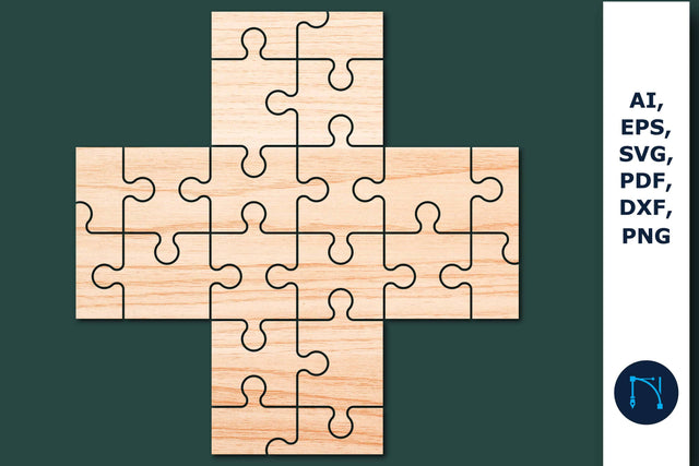 Laser/paper Cut Cross Puzzle SVG vector SVG MD JOYNAL ABDIN 