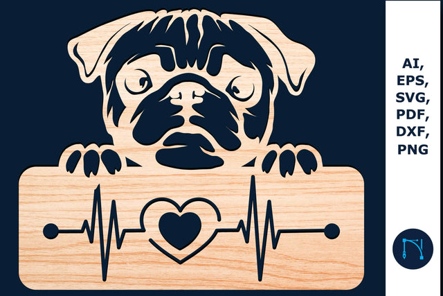 Laser/Paper cut Dog face Decor SVG SVG MD JOYNAL ABDIN 