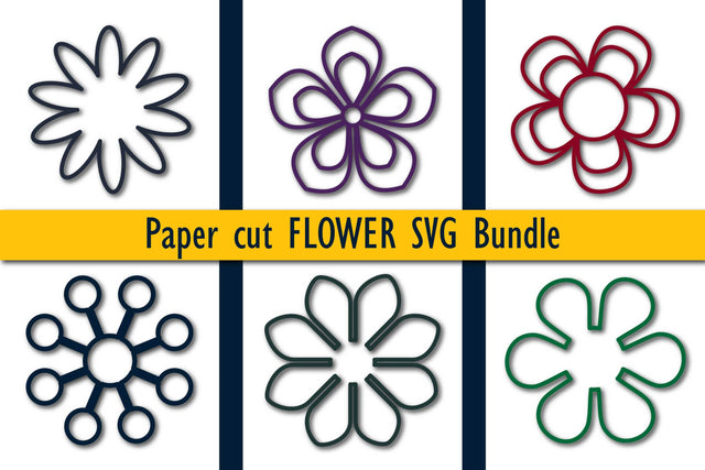 Laser/Paper-cut Floral SVG Bundle SVG MD JOYNAL ABDIN 
