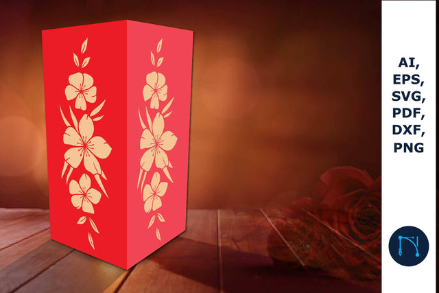 laser/Paper cut flower lantern SVG SVG MD JOYNAL ABDIN 