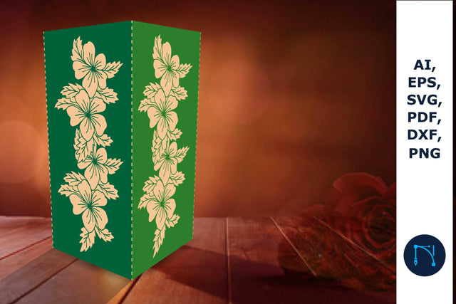 laser/Paper cut flower lantern SVG SVG MD JOYNAL ABDIN 