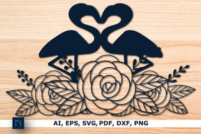 Laser/Paper cut flower With Animal SVG SVG MD JOYNAL ABDIN 