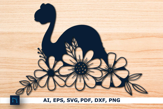 Laser/Paper cut flower With Animal SVG SVG MD JOYNAL ABDIN 
